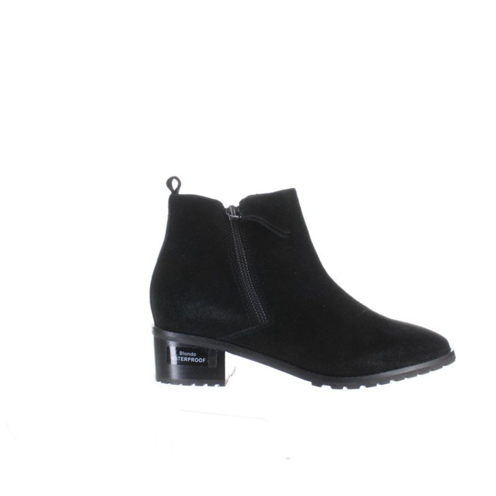 Blondo Womens Samara Black Ankle Boots Size 8 Medium (B, M)